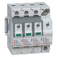 Ogracznik przepięć T1+T2 8/50 3P+N, Legrand