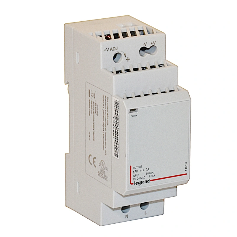 MODUŁOWY JEDNOFAZOWY zasilacz IMPULSOWY DC 12V - 24W, Legrand