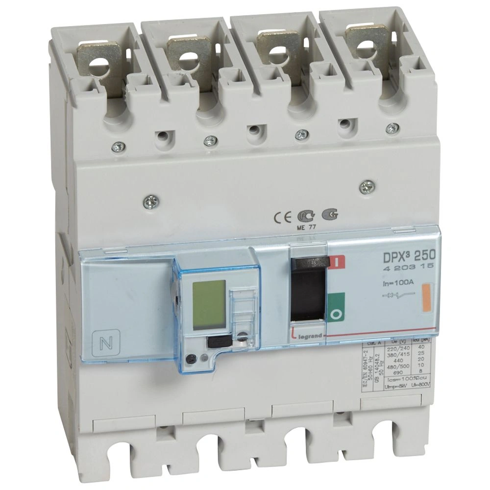 WYŁĄCZNIK DPX3 250 EL 4P 100A 25KA
