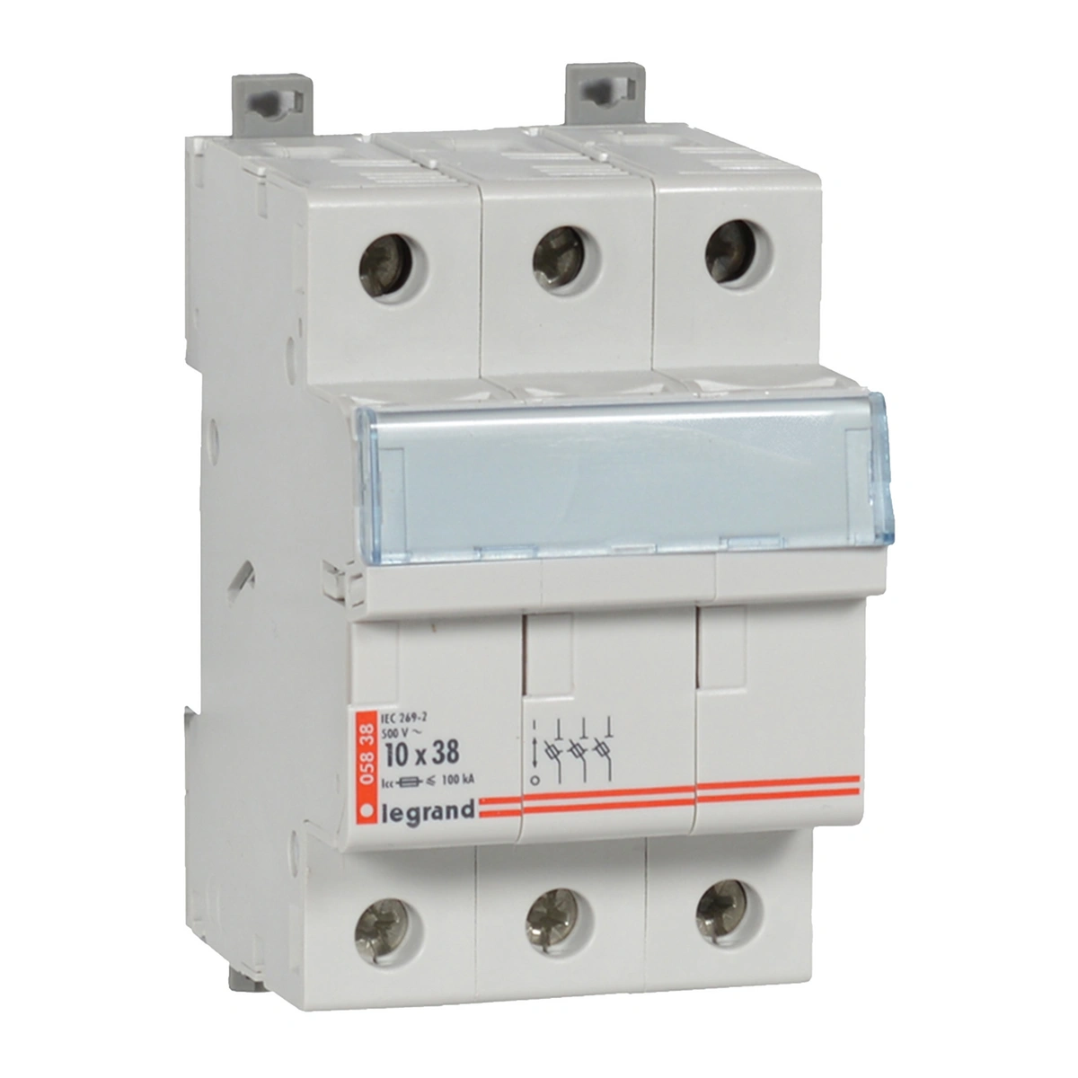 RB-338 Gniazdo bezp.cylinder  3-bieg 10x38 32A