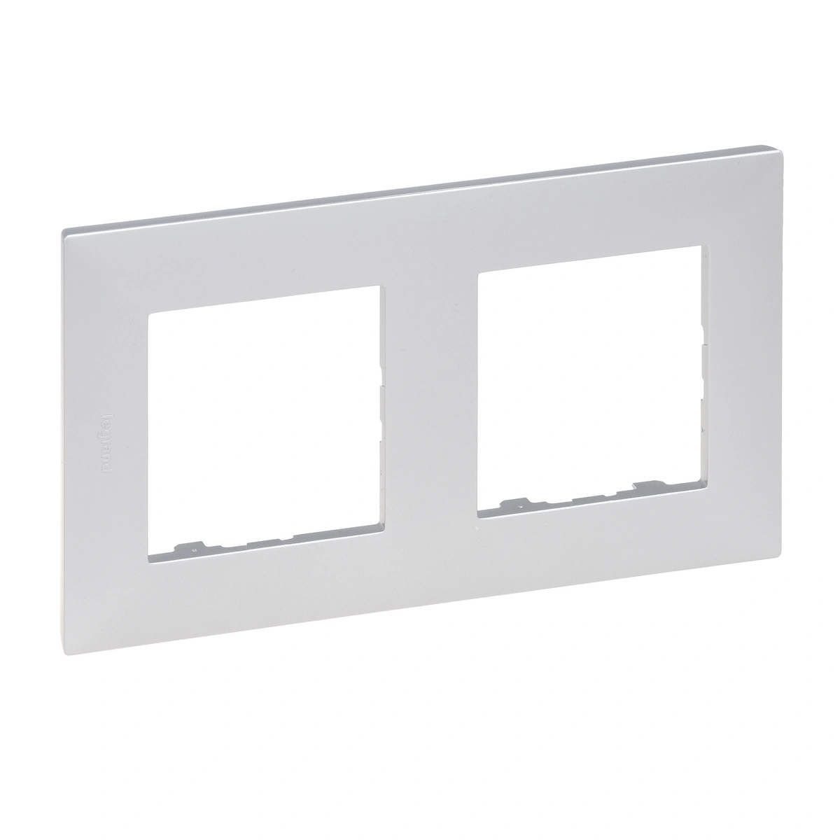 Niloe Step - ramka podwójna 2x- kolor aluminium