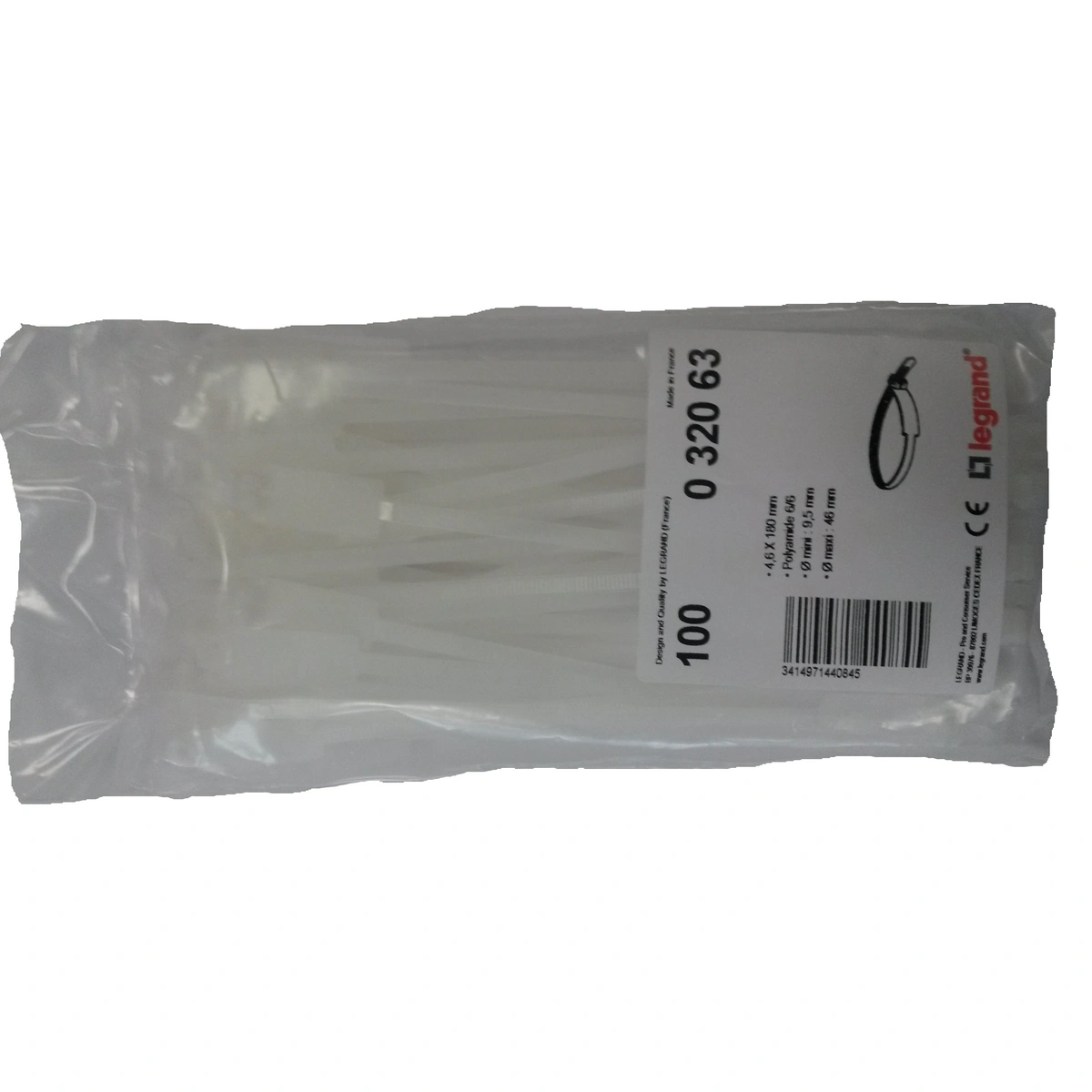 Opaska COLRING 4,6x180 z tabl. 12x28mm (100szt.)