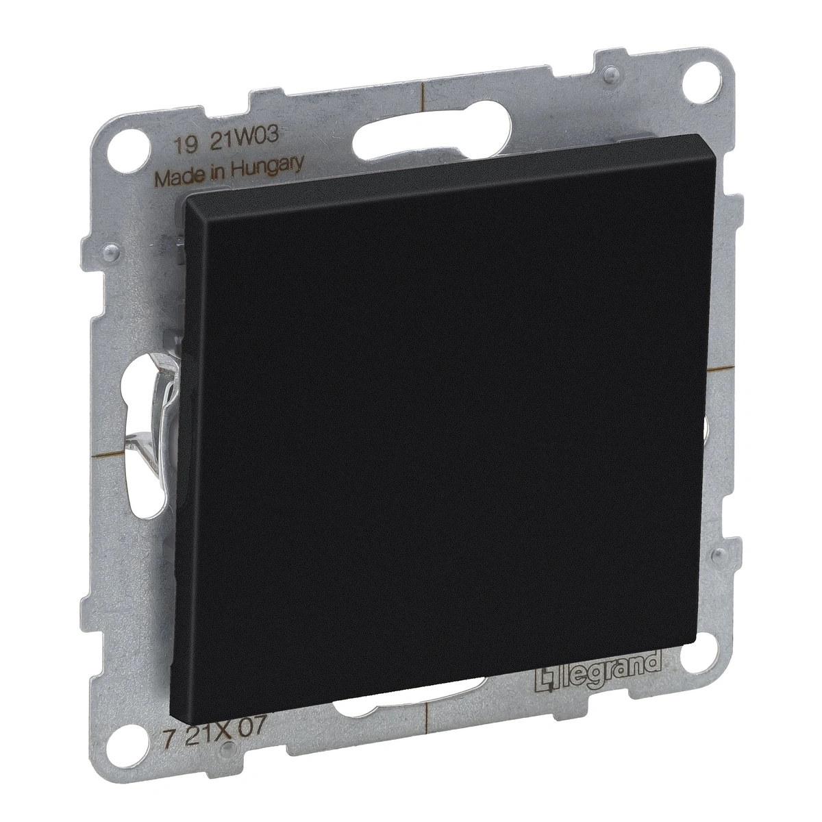 SUNO - Łącznik krzyżowy - 10 AX - 250 V~ - zaciski śrubowe, Czarny, Legrand