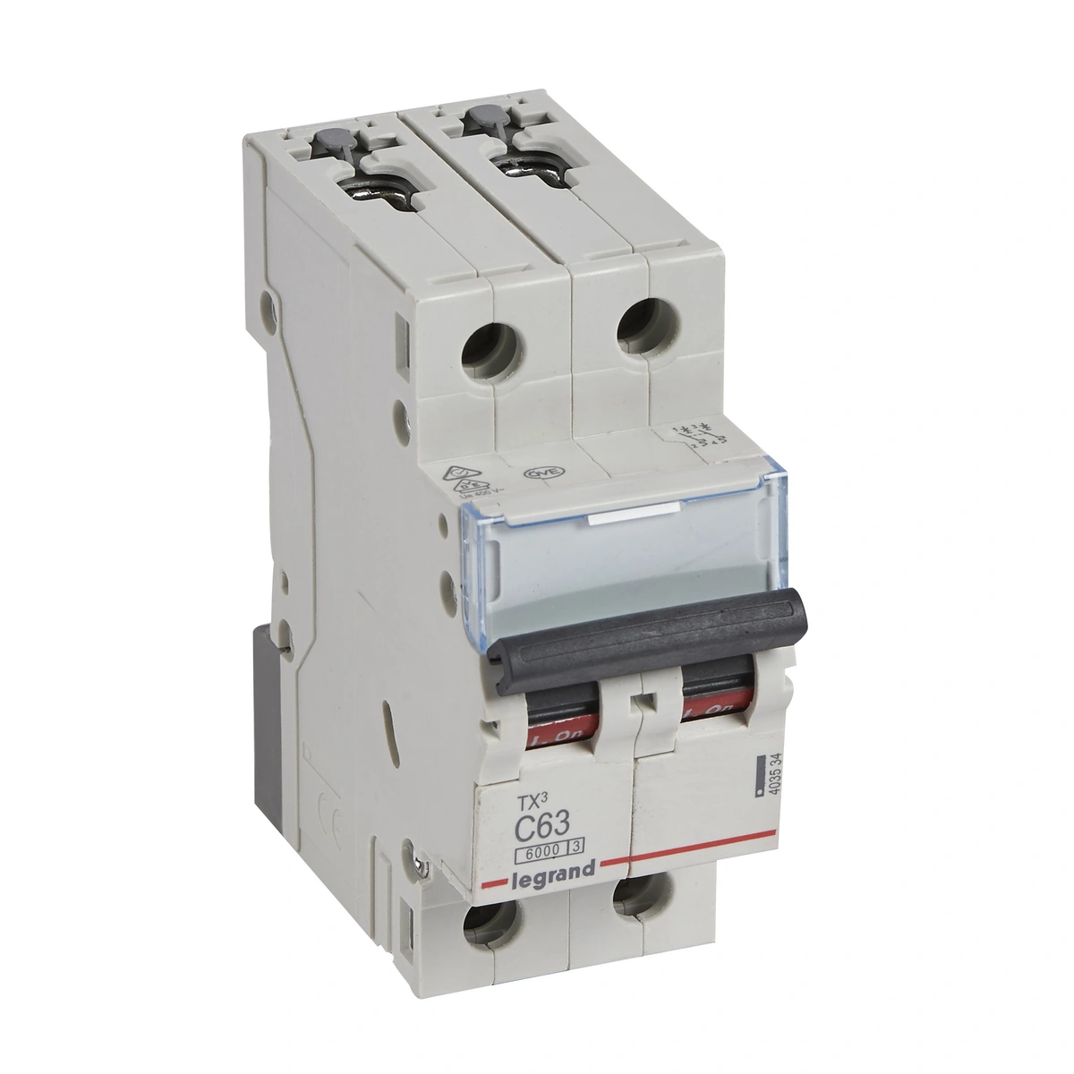 S-302 C63 wyłącznik nadprądowy 2P  6000A SERII TX3, Legrand