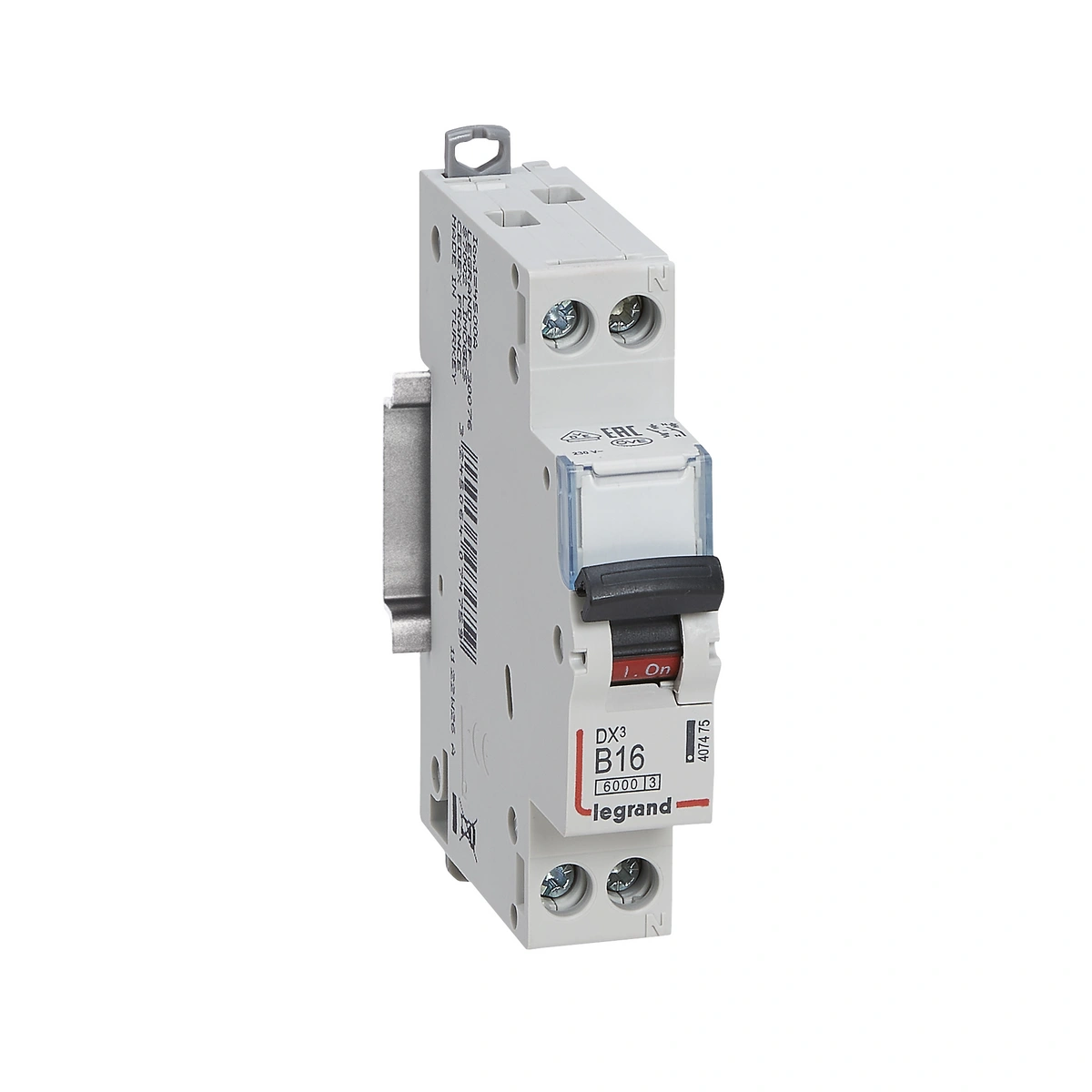S-301 wyłącznik nadprądowy 1P+N B 16 6000A SERII DX3, Legrand