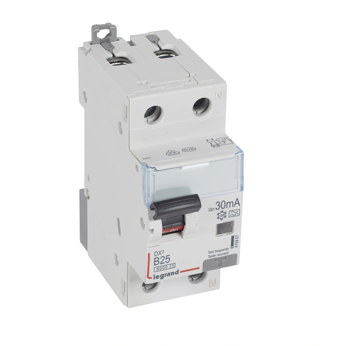 P-312 wyłącznik różnicoprądowy 2P B 25A 30MA TYP A SERII DX3, Legrand