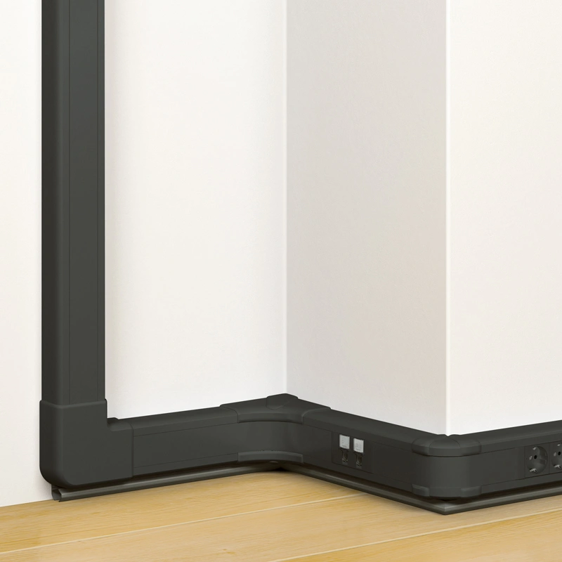 Listwa z pokr. DLP BLACK 50 x 80