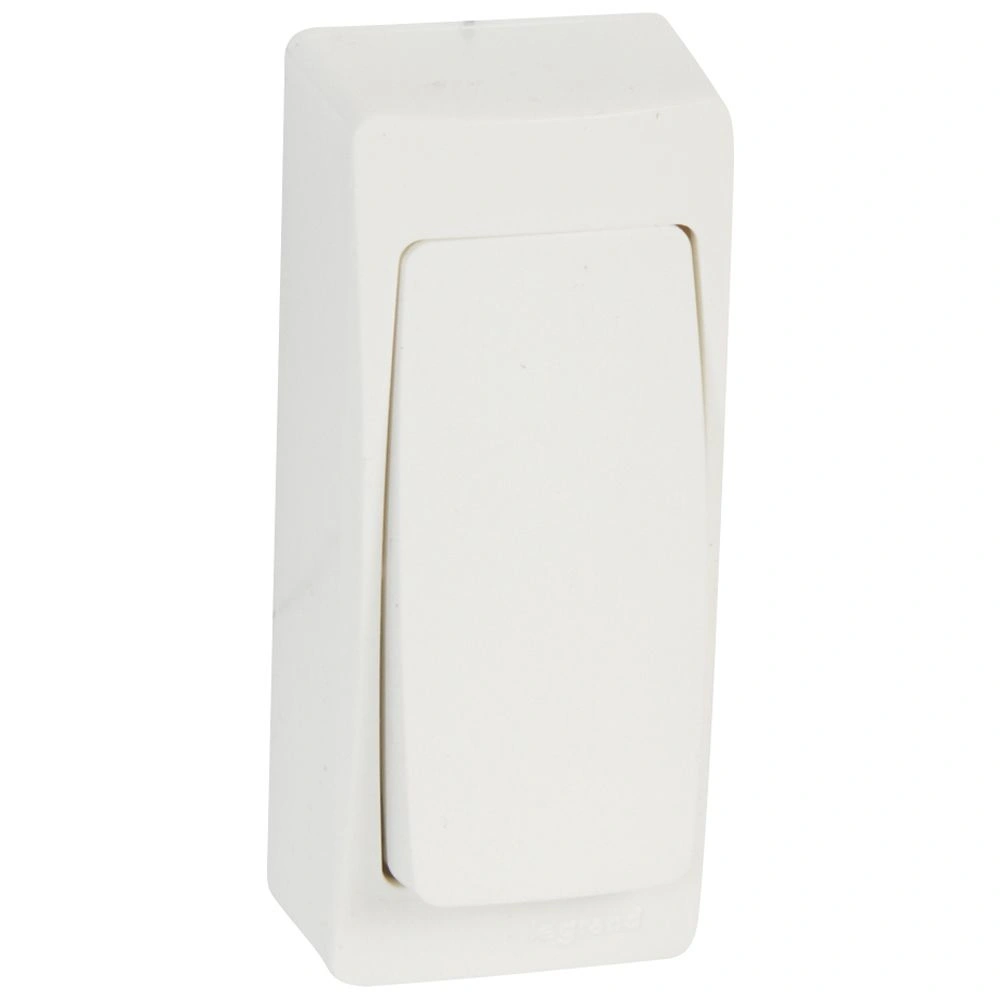 OTEO PRZYCISK JEDNOBIEGUNOWY MINI Z PODŚWIETLENIEM KOMPLET 6A-250V~, Legrand
