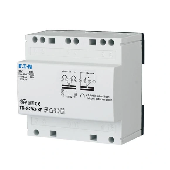 TR-G2/63-SF Trafo 230V, wyj.12-24 V, 5,2-2,6 A