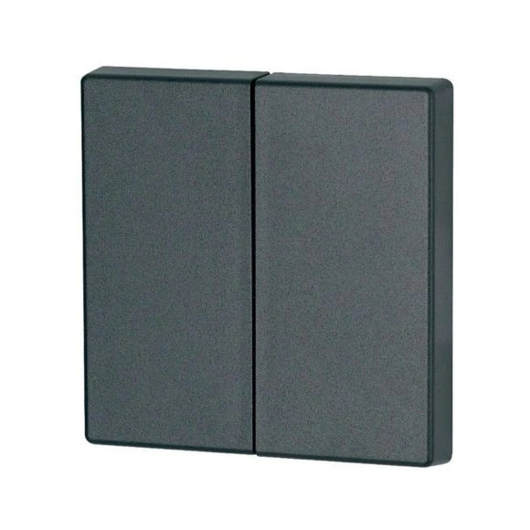 CWIZ-02/04 klawisz podw. antracytowy - 55x55mm