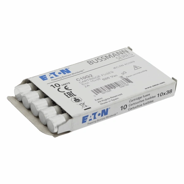 C10G2 Wkładka cylindryczna 10 x 38 mm 2A GG 500V AC