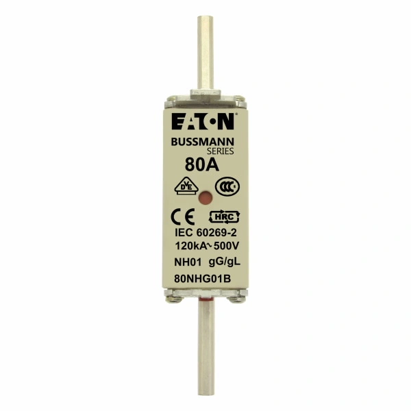 Bezpiecznik mocy WTN1 80A [NH01 FUSE 80A 500V GL/GG podwójny wskaźnik]