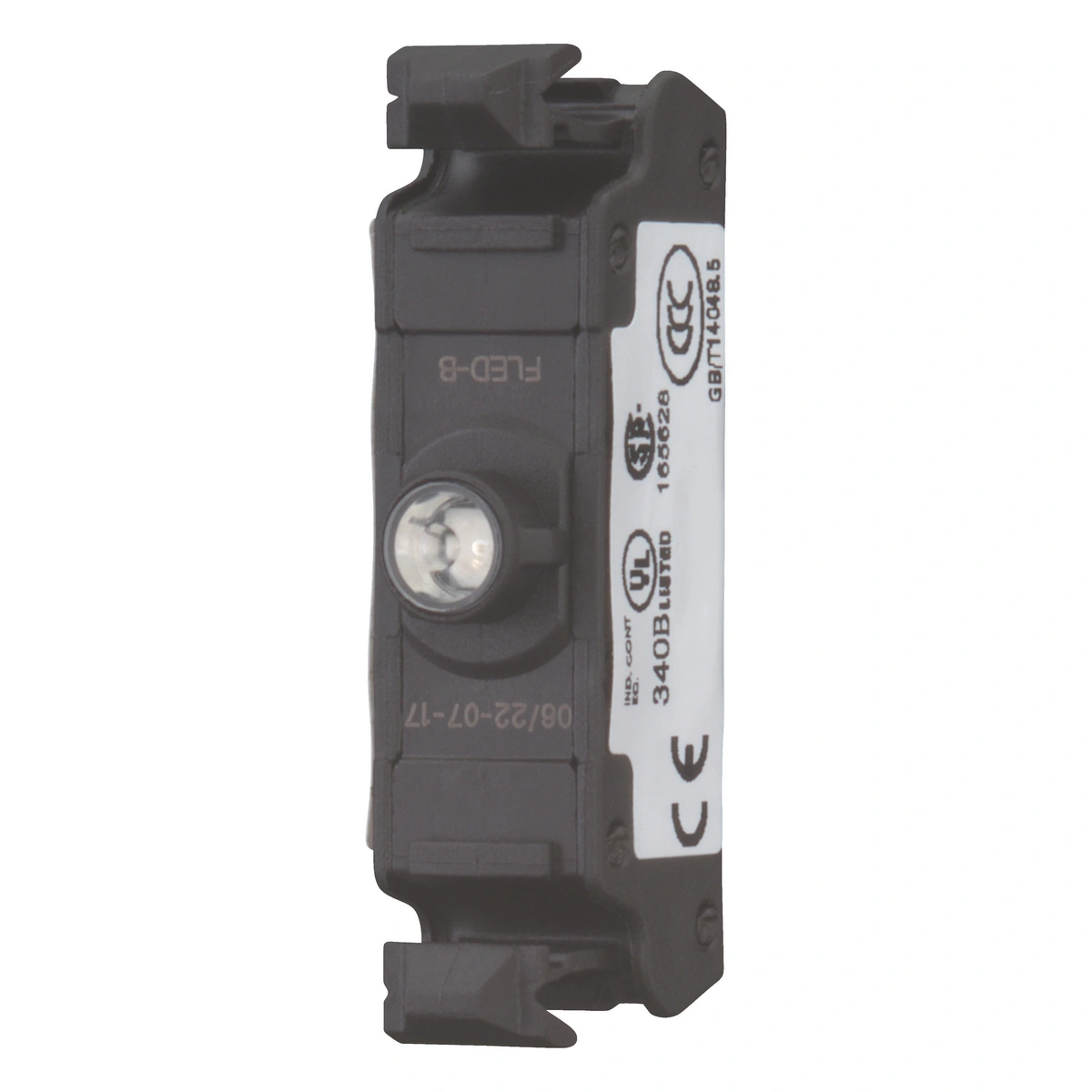 M22-FLED-B Płytka dioda LED niebieska U=24V moc. przód