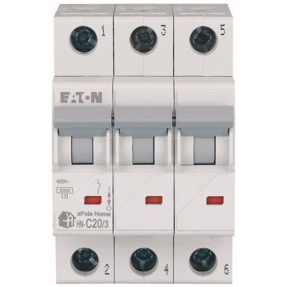 HN-C20/3 wyłącznik nadprądowy 6kA /PCD-MCB/
