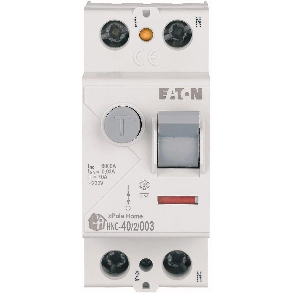 HNC 40/2/003 wyłącznik różnicowoprądowy 6kA typ AC /PCD-MCB*/