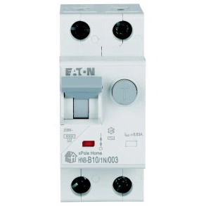 HNB-B10/1N/003 wyłącznik różnicowoprądowy z członem nadprądowym 6kA typ AC /PDC-MCB/