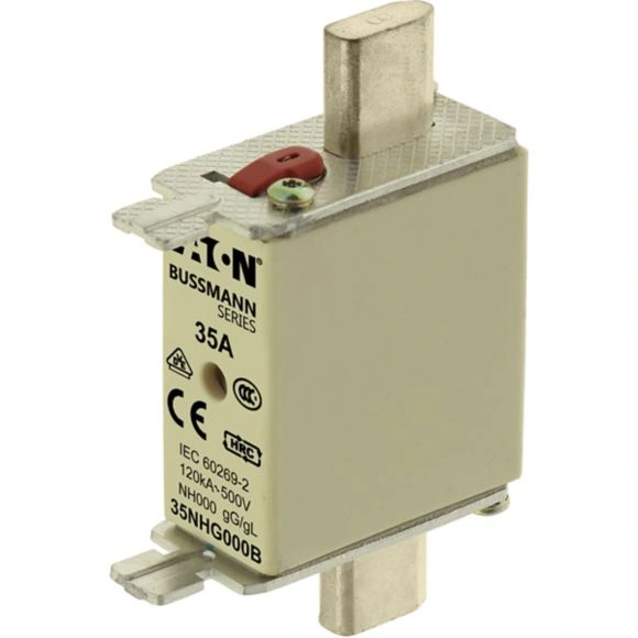 35NHG000B Wkładka NH000 35A 500V GL/GG podwójny wskaźnik