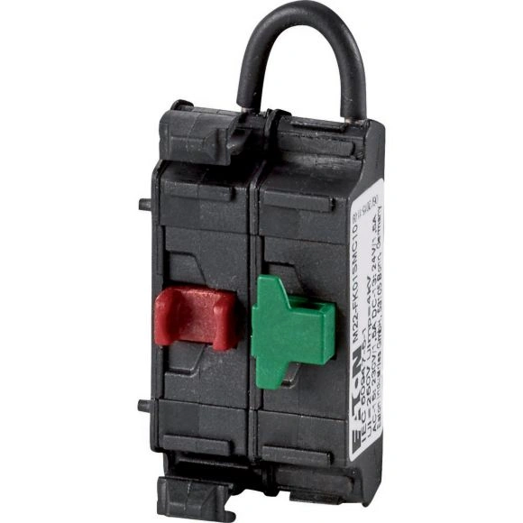 M22-FK01SMC10 Płytki element stykowy 1R z samokontrolą 1Z, moc. przód