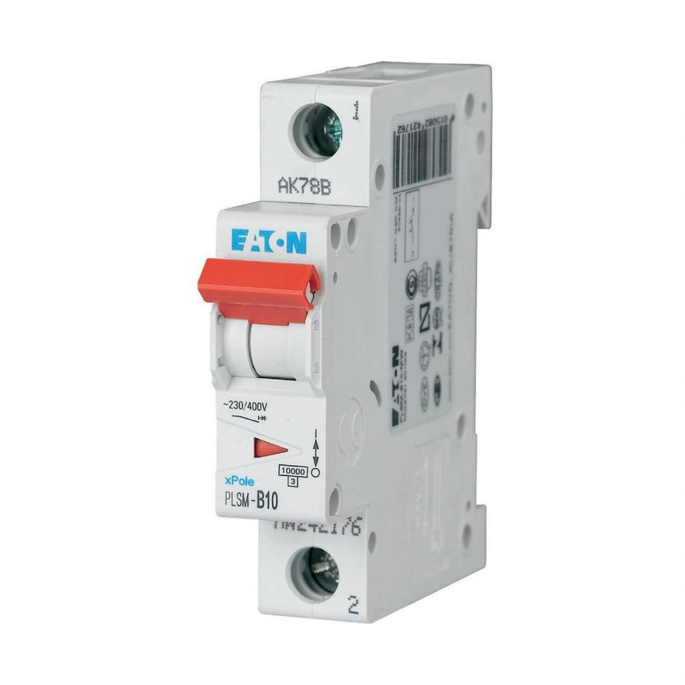 PLSM-B10-MW Wyłącznik nadprądowy 10kA, In=10A, char. B, 1-bieg. Seria PLSM