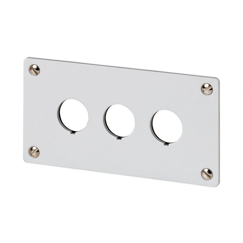 M22-E3 Płyta czołowa do montażu podtynkowego - 3 otwory
