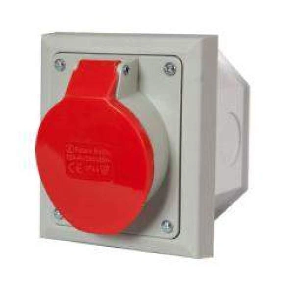 gniazdo izol. podtyn. 16A 250/400V~ 3P+N+Z IP-44