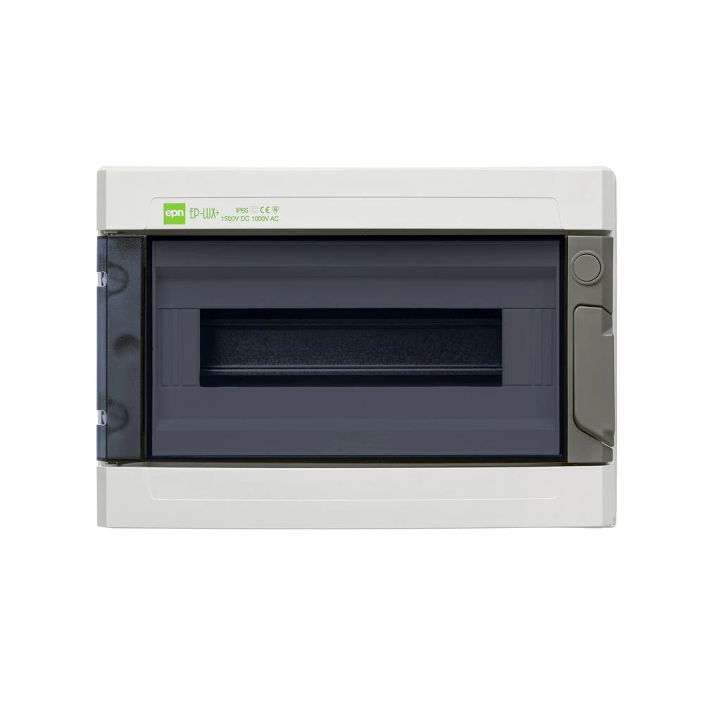 EP-LUX PLUS rozdzielnica 1x12 PE+N natynkowa PV 1500V DC 1000V AC IP65 - kolor dymny