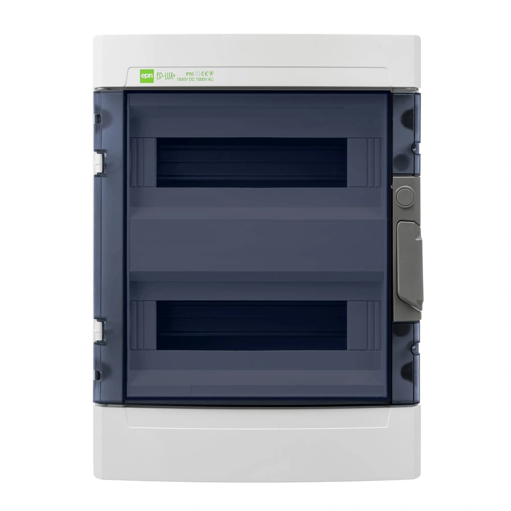 EP-LUX PLUS IP55 NEV RN2/24 Rozdzielnica n/t 2x12(13) herm. drzwi transparentne (N+PE)