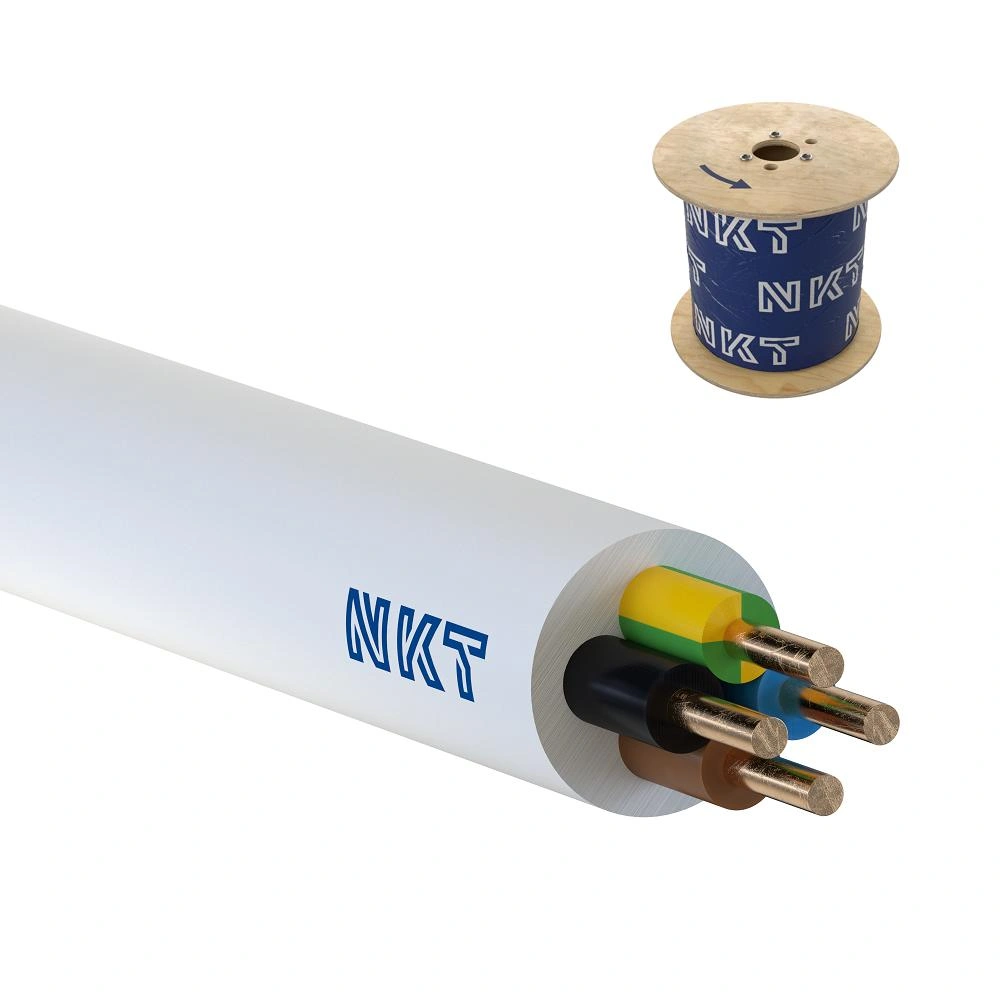 YDY żo 750V 4x1,5mm [bęben jednorazowy 500mb] przewód -- NYM-J [paleta4km]