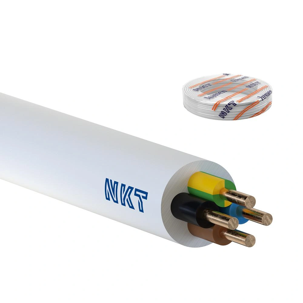 YDY żo 750V 4x2,5mm przewód -- NYM-J