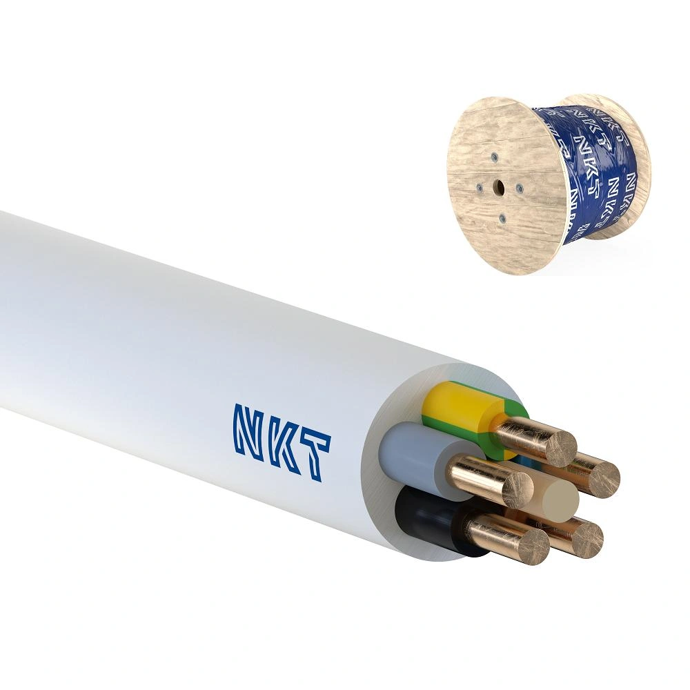 YDY żo 750V 5X6,0mm [bęben 1000mb]