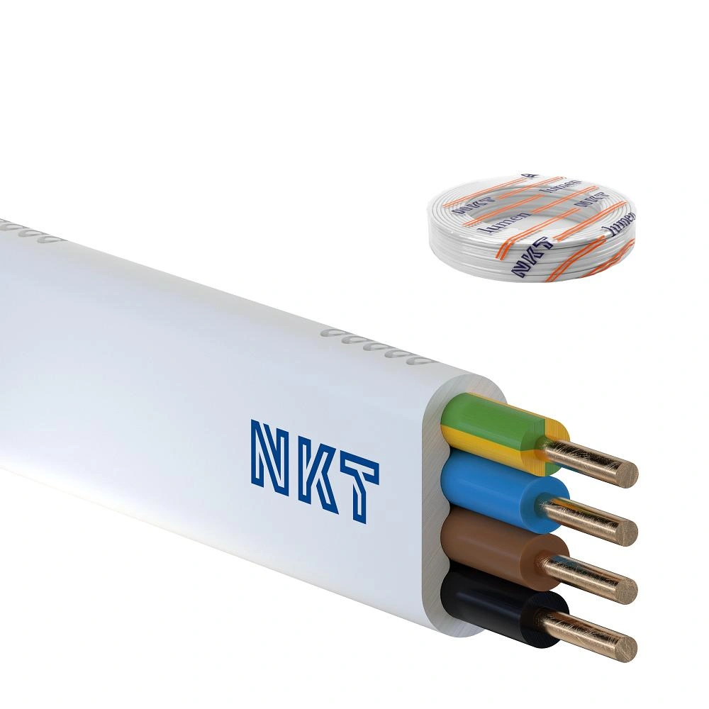 NKT instal lumen YDYp żo 450/750 4x1,5 Kabel elektroenergetyczny, instalacyjny, wielożyłowy z izolacją PVC