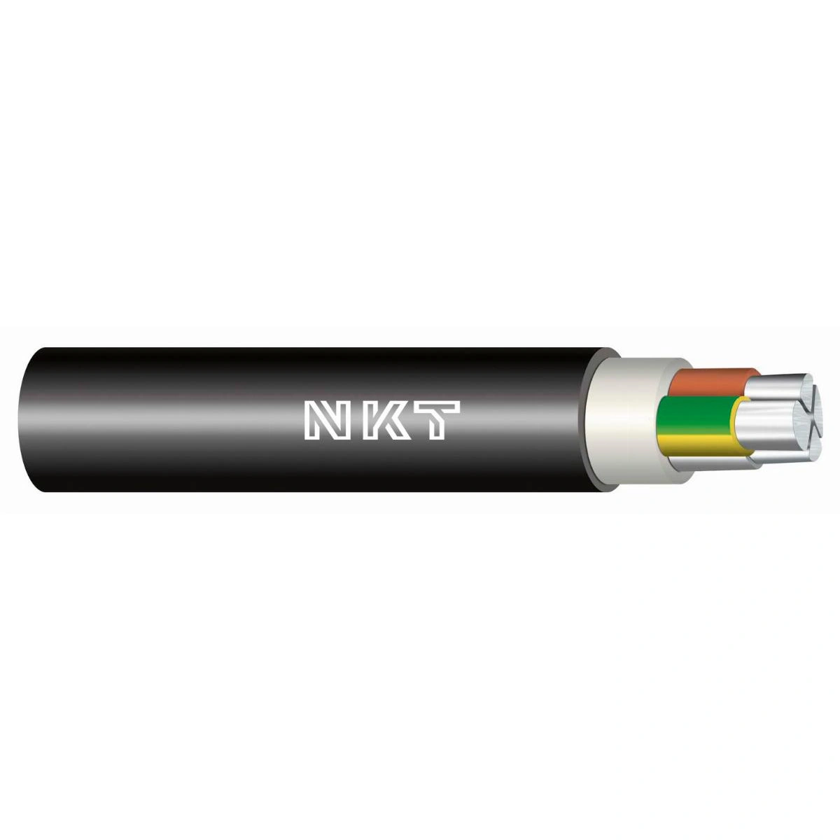 NAYY-J 4x70 SE Kabel elektroenergetyczny z żyłą aluminiową i izolacją PVC wg. specyfikacji ENEA