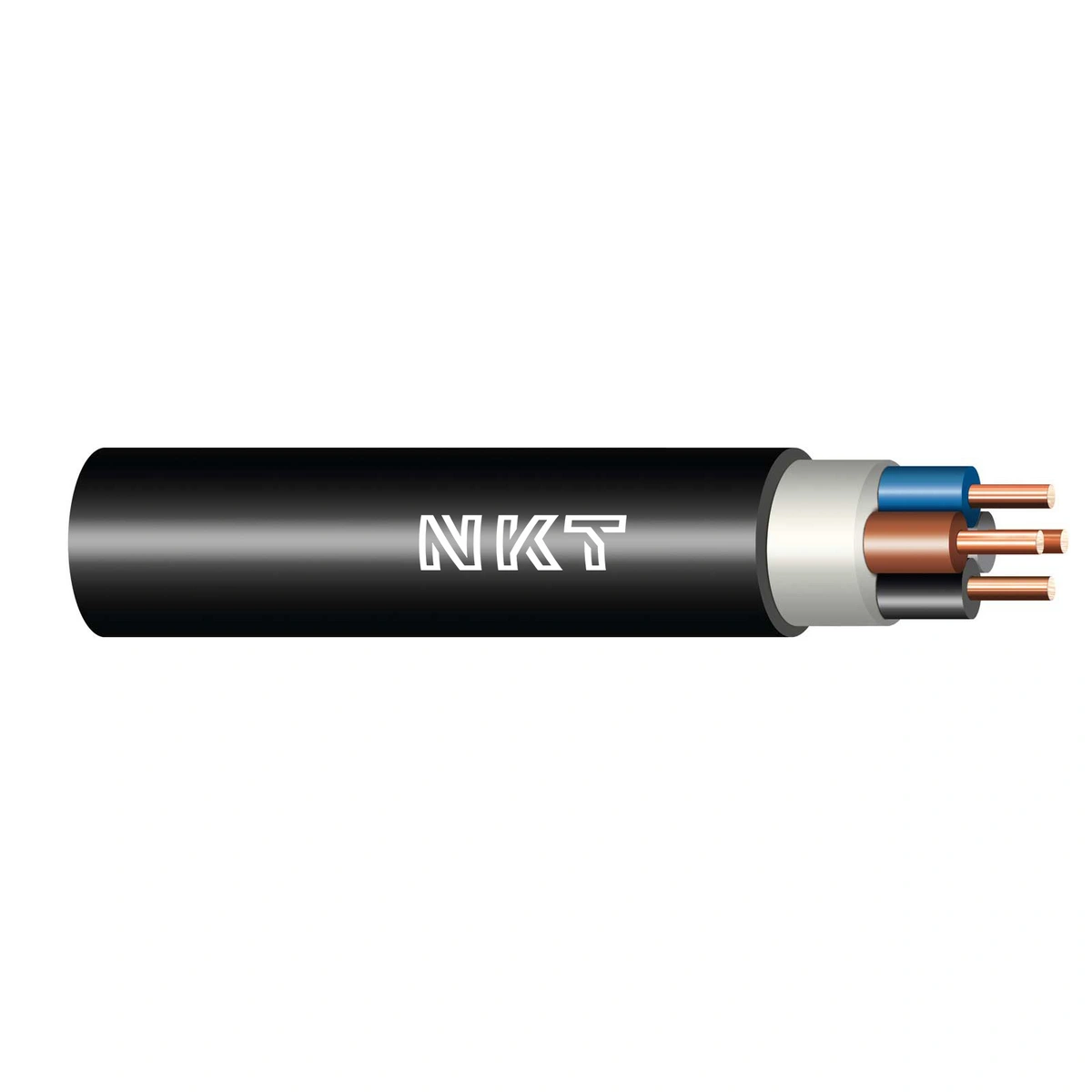 N2XH-J 0,6/1kV 4x2,5 RE B2ca-s1a,d1,a1 Kabel bezhalogenowy nierozprzestrzeniający płomienia z żyłą miedzianą i izolacją z usieciowanego tworzywa bezhalogenowego