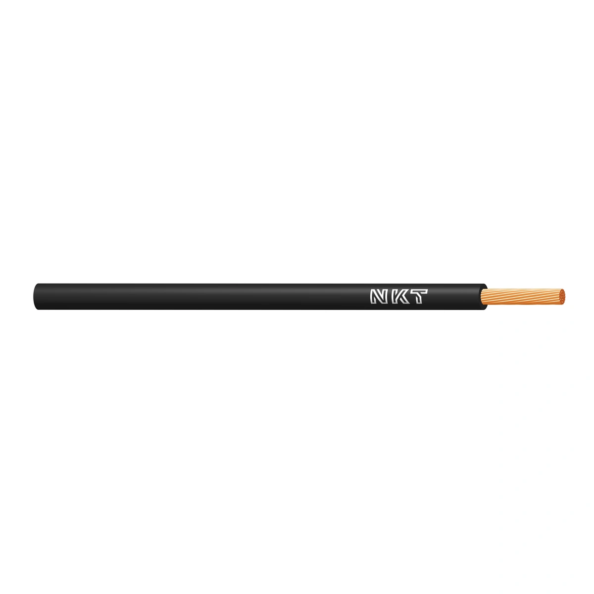 H07V-K 1X1,5 BLACK Kabel elektroenergetyczny, instalacyjny, jednożyłowy z żyłą wielodrutową o izolacji PVC