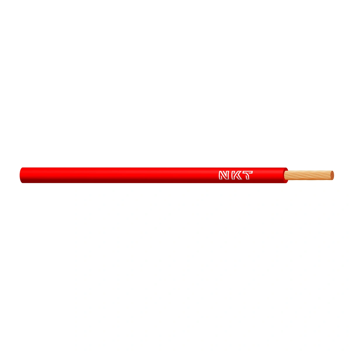 H07V-K 1X2,5 RED Kabel elektroenergetyczny, instalacyjny, jednożyłowy z żyłą wielodrutową o izolacji PVC