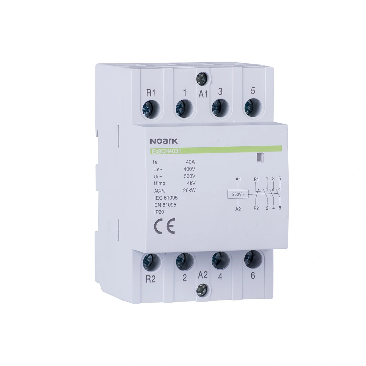 Ex9CH63 40 220/230V 50/60Hz stycznik 63A 4NO