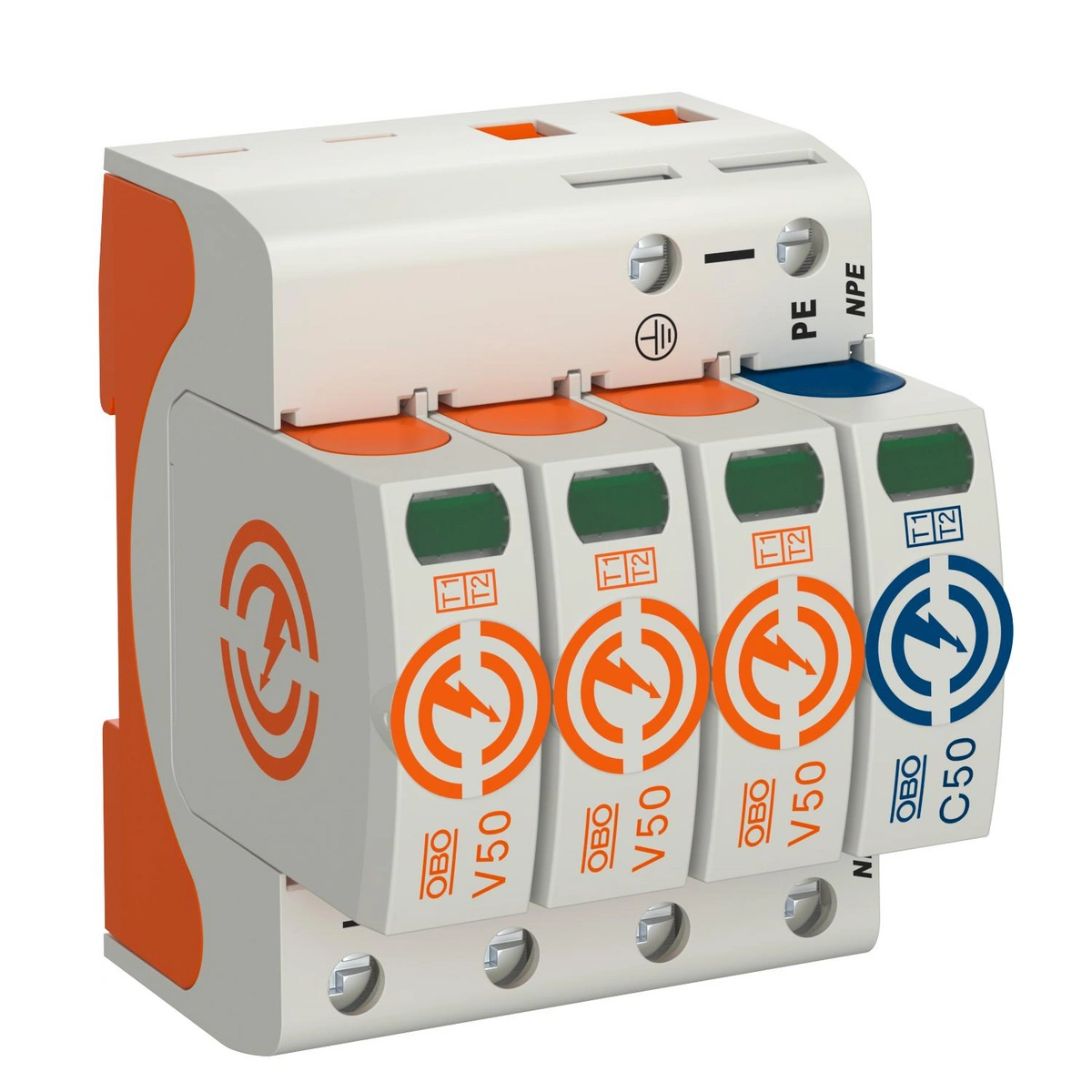 Ogranicznik przepięć B+C 3P+N 12,5kA 280V V50-3+NPE-280 5093526