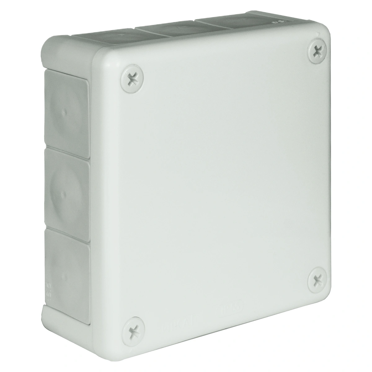 puszka n/t 98x98x42mm IP55 12-wl dł.gum. biała VP 041-01