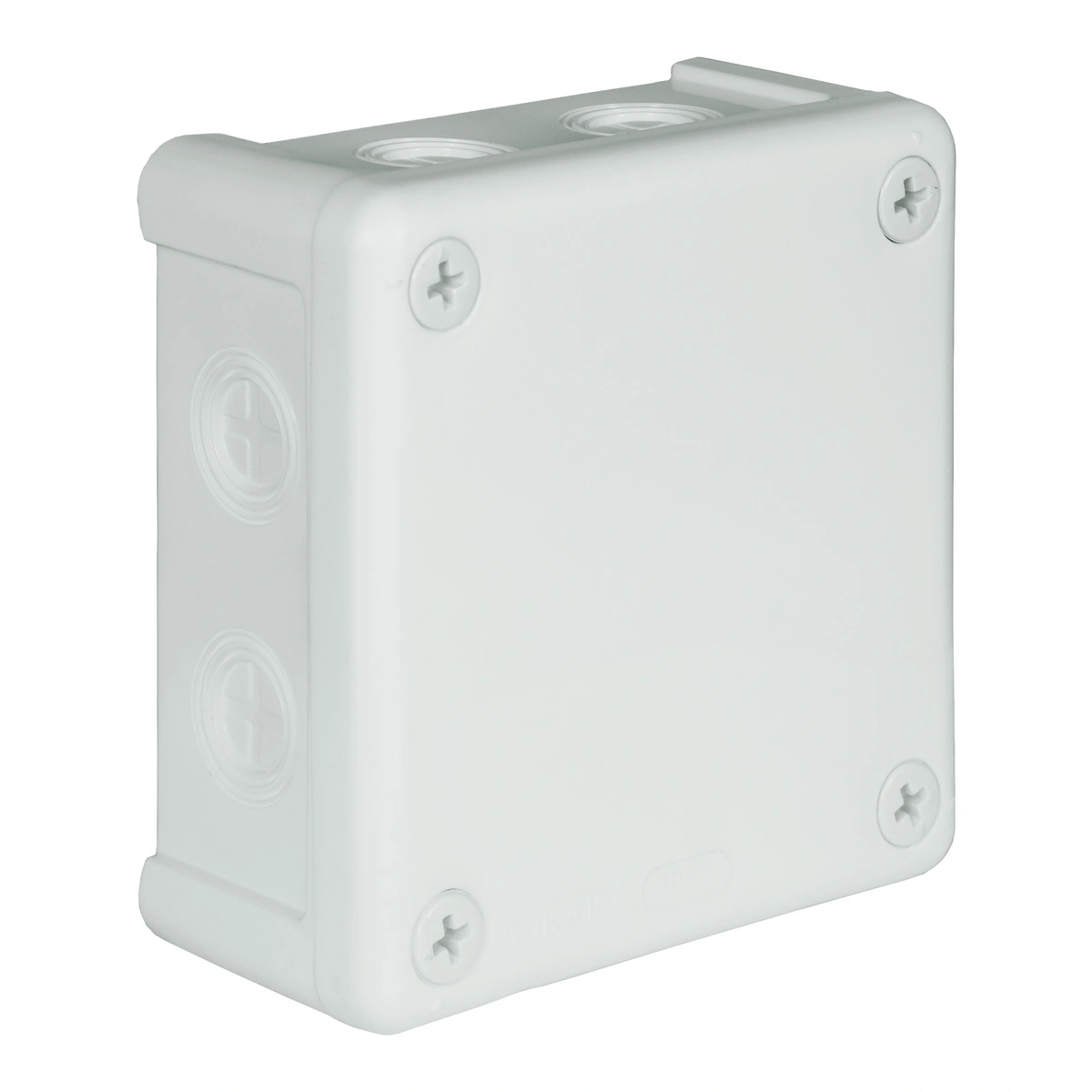 puszka n/t 98x98x42mm IP55 8-wl z osł. biała VP 042-01
