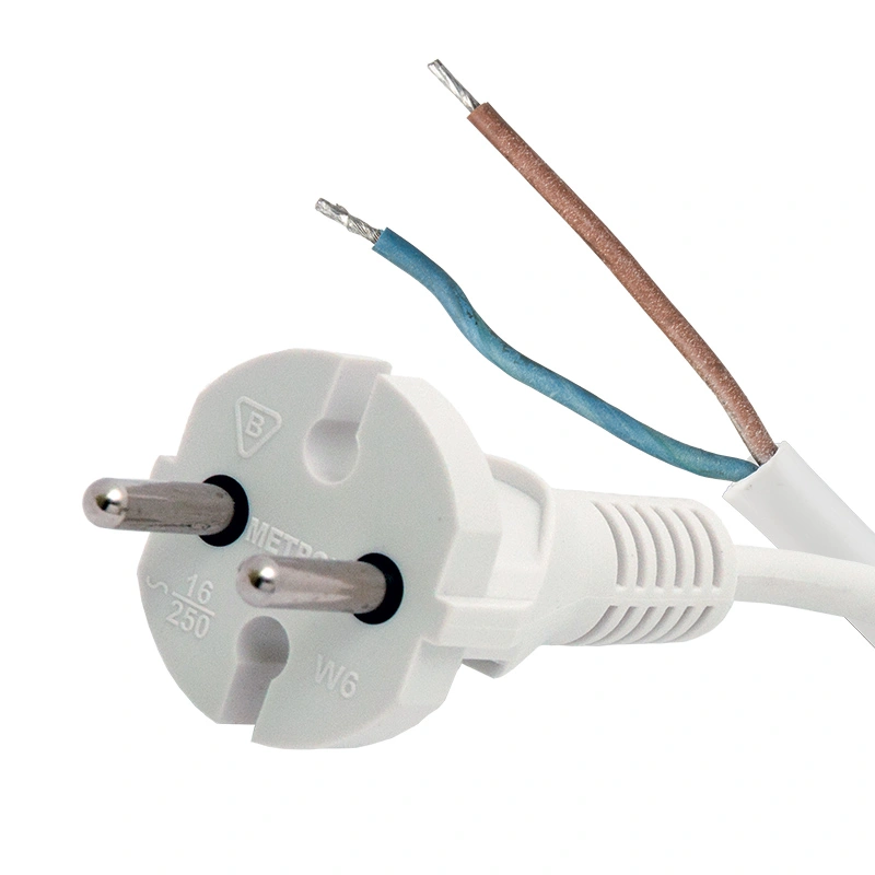 Przewód przył.3m 2X1 biały W-6 OMY