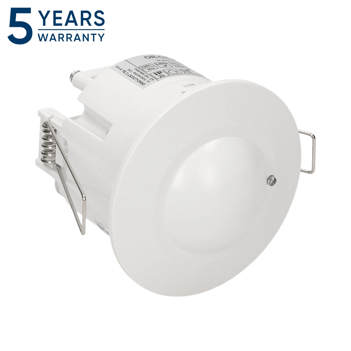 Czujnik ruchu mikrofalowy 360 do sufitów podwieszanych, 5.8GHz, IP20,1200W fi-60 mm