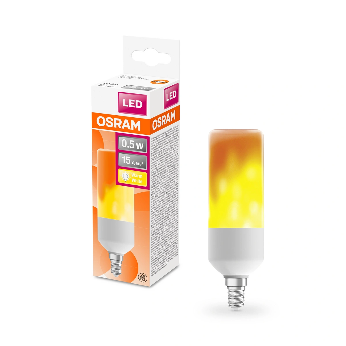 lampa LED STAR STICK 0.5W 515 Frosted E14