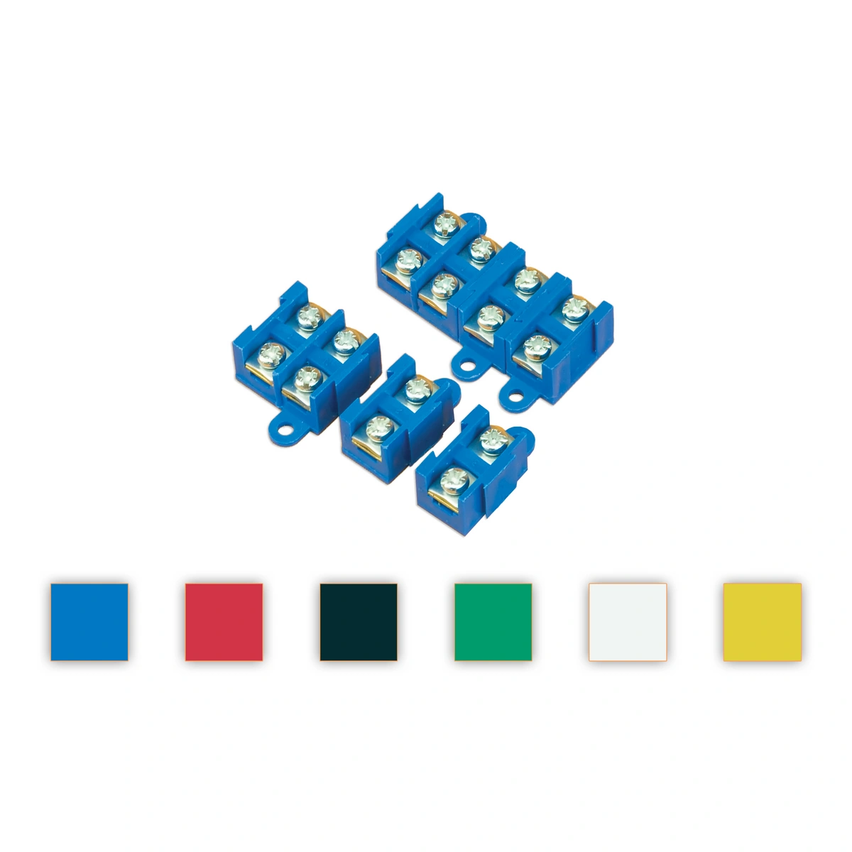 Listwa zaciskowa LZ poczwórna, 4x1,5-4mm2, 32A, 400V, różnokolorowa