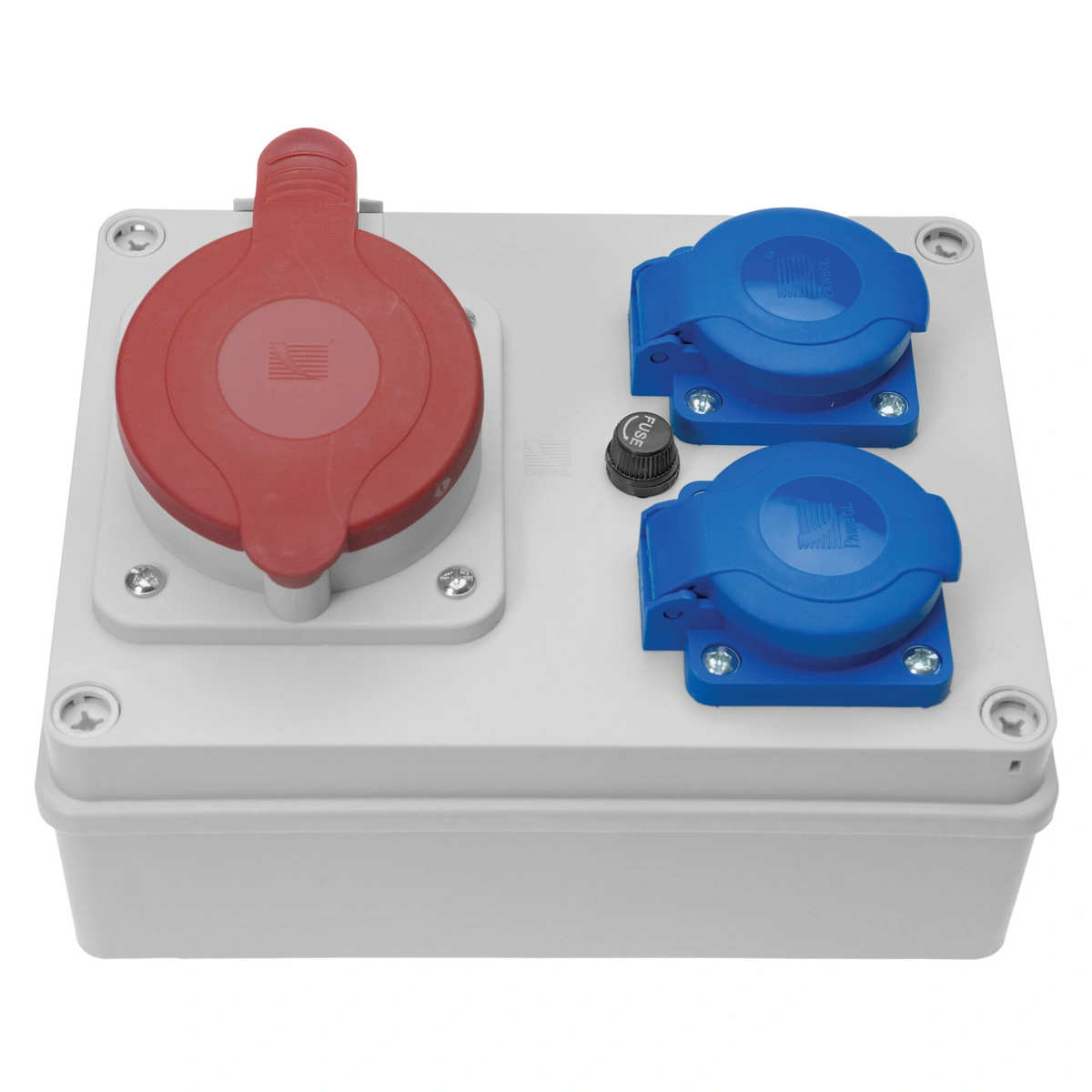 Rozdzielnia R-BOX 190 32A/5p 2x230V