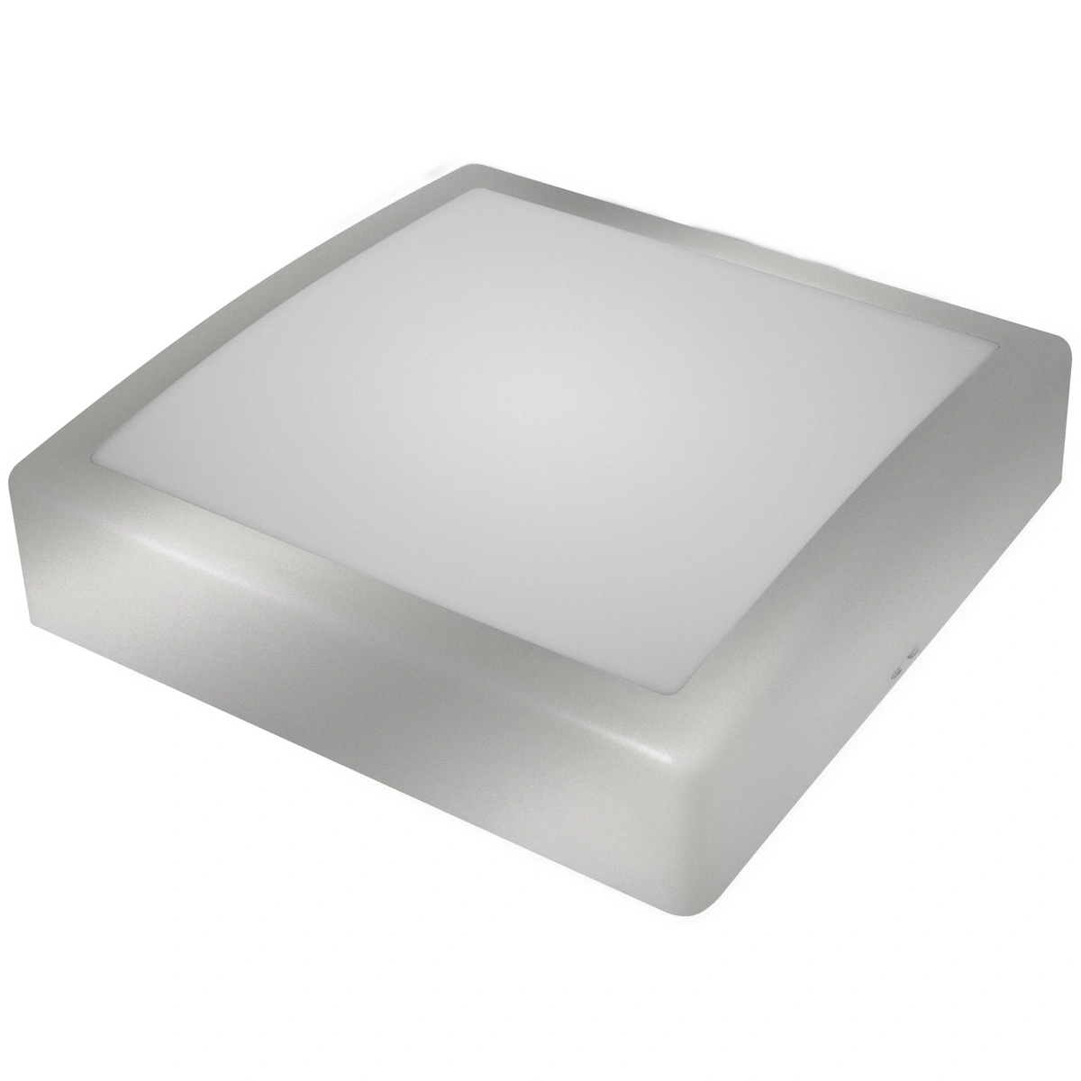 oprawa IRYS, E27, 18W, klosz mleczny, pierścień srebrny, odporna na UV, 230V, IK10, IP44