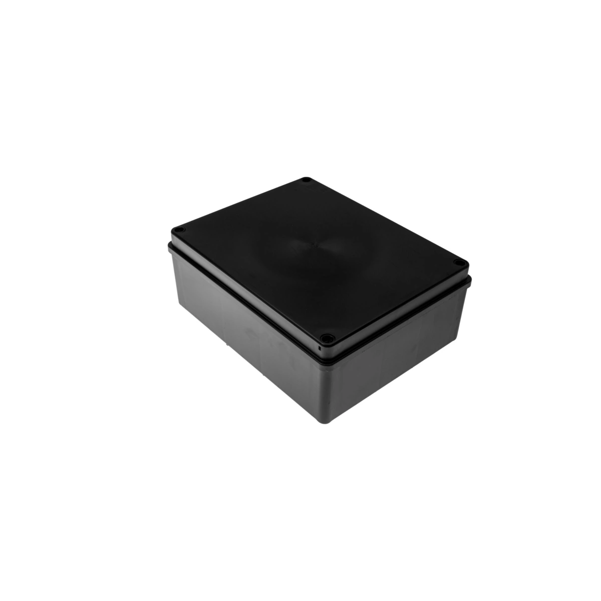 puszka hermetyczna S-BOX 240x190x90, bez dławików, czarna, bezhalogenowa, odporna na UV, IP65