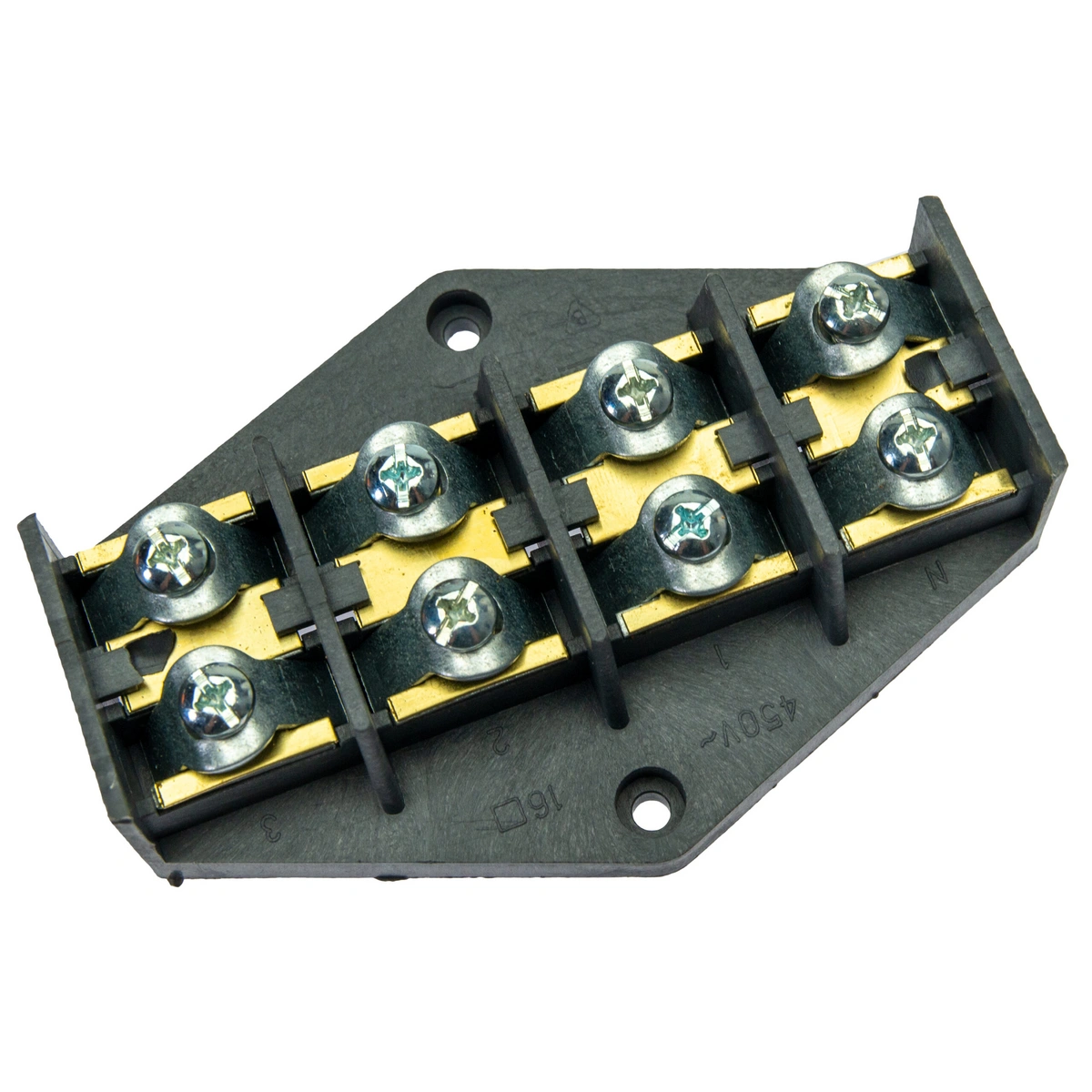 Listwa zaciskowa LZ romb, 5x16mm2, 76A, 450V, czarna