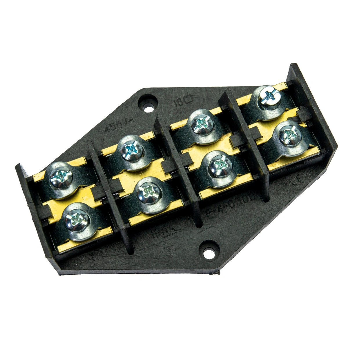 Listwa zaciskowa LZ romb, 4x16mm2, 76A, 450V, czarna