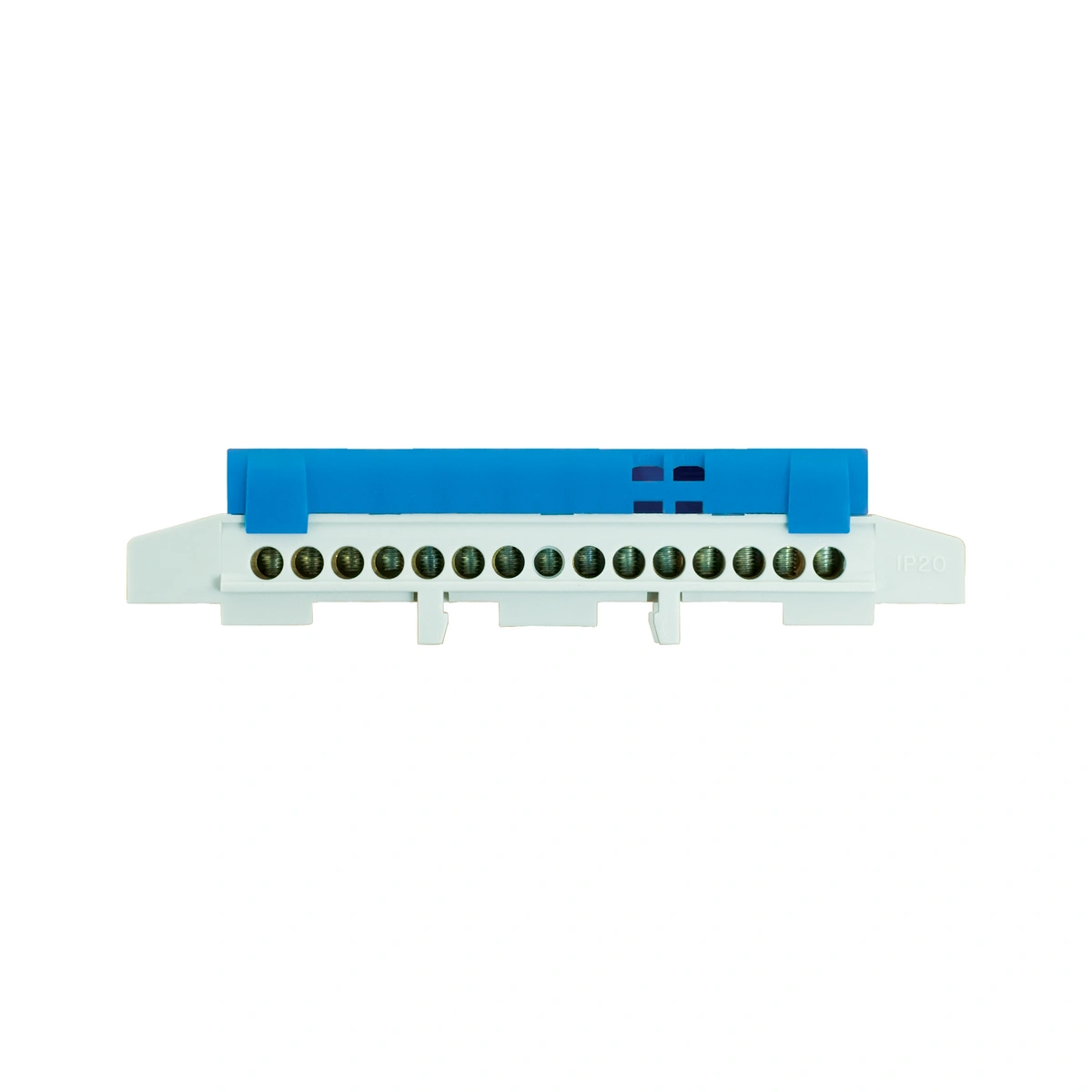 Listwa zaciskowa ochronna LZ 15/N, 15x16mm2, 32A, 400V, niebieska, IP20