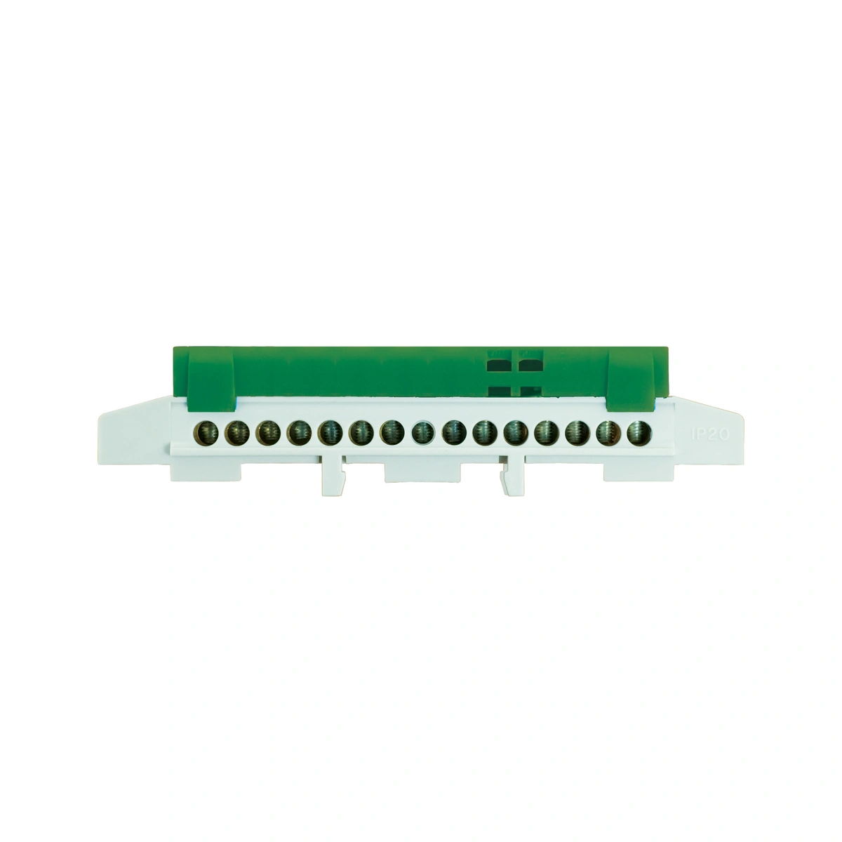Listwa zaciskowa ochronna LZ 15/Z, 15x16mm2, 32A, 400V, zielona, IP20